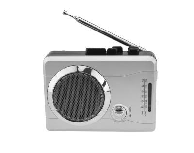 China High Quality Yes Traditional Radio Player Cassette Player Disc AM/FM Radio In Cassette Built-in Speaker, Record External Voice for sale