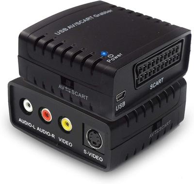 China Digital box USB AV capture video scart adapter video grabber converter BR150 for sale