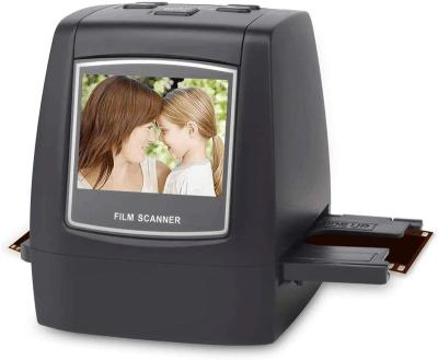 China 22MP all-in-1 film scanner digitizes 35mm slides and negatives, 110,126KPK and super 8 roll films to JPG high resolution 6.2x5.2x4.1cm for sale