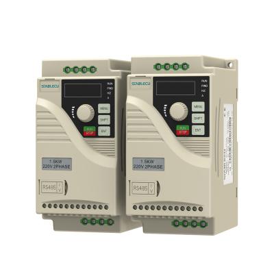 China Motor Speed ​​Distribution 2hp 1.5kw VFD 220V China AC Motor Variable Drive Inverter 2 Phase Frequency Sine Wave Inverter Pure vfd Drive Motor Control for sale