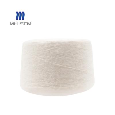 China 55%recycle moisture-absorbent hot selling polyester 10%ALPACA 15%WOOL 17%nylon 3%spandex blended elastic yarn for sale