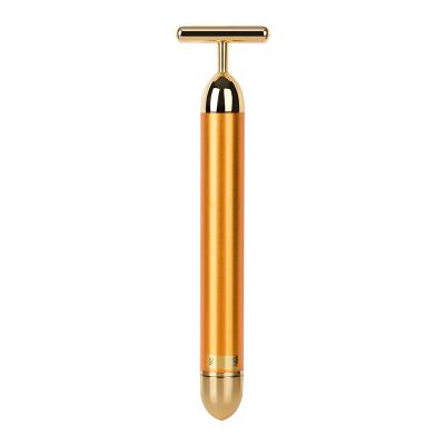 China 2021 wholesale price v shape face lift 24k gold face bar beauty drinkable high quality massager for blood vessel removal for face for sale