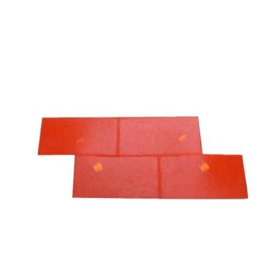 China Escale Rubber Concrete Mold Stamp Forms Tool 20-25mm Customer Size Accepted for sale