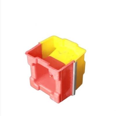 China Interlocking Hollow Block Mould Concrete Hollow Blocks Bricks Molds With Design zu verkaufen