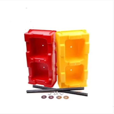 China Light Weight Plastic Block Mould Building Hollow Blocks Mold  Easy Demolding zu verkaufen