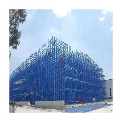 China Corrosion protection steel rack coating support warehouse and also support walls and roof for sale