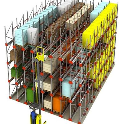 China Popular Semi-Automated Corrosion Protection FIFO&FILO Radio Shuttle Racking for sale