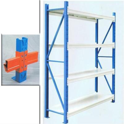 China Rustproof Customized Medium Duty Storage Rack With Steel Decking for sale