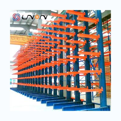 China FOOD Outside Used Steel Tube Storage Cantilever Rack for sale