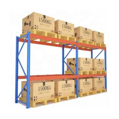 China Hot Sale FOOD Warehouse Pallet Storage Rack Racking In High Quality System for sale