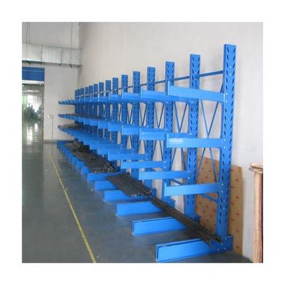 China Industrial Racking System Corrosion Protection Heavy Duty Cantilever Steel Pipe Storage Racks for sale