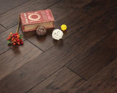 China Barrel ABCD Grade Dark Color Traditional Hickory 12 Mm Hardwood Engineered Wood Flooring for sale