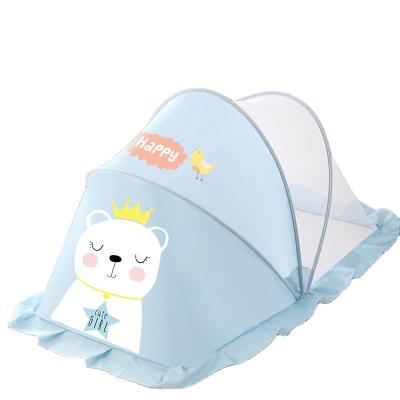 China PORTABLE Baby Bedding Set Baby Mosquito Net Crib White Princess Newborn For Stroller for sale