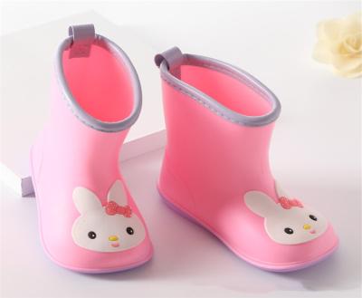 China Hot Selling Trend Fashion Good Quality Fashional Rabbit Waterproof Boot Cute Rain Boots for sale