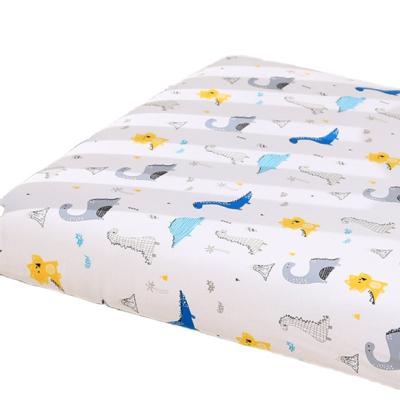 China Custom Hot Sale Anti-pull Cotton Baby Crib Sheet 100% Breathable Waterproof Cover / Baby Bed Mattress Pad for sale