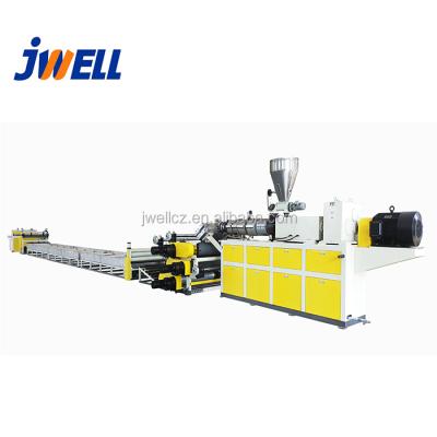 China Composite Plates JWELL LVT Flooring Production Line for sale