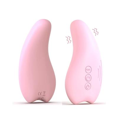 China OEM Washable Liquid Silicone ODM Electric Heating Vibration Body Massage Relieve Breast Pain Lacitation Massager For Breastfeeding for sale