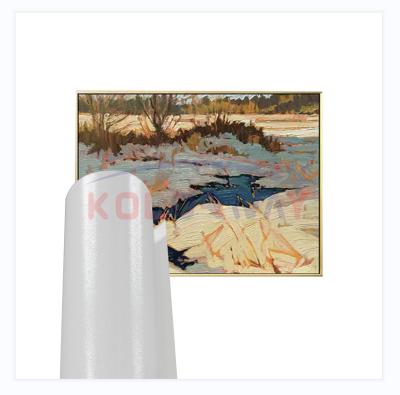 China Inkjet Printing Wholesale White Matte Glossy Poly Cotton Inkjet Canvas Roll Printing With Dye ECO-solvent Ink 390GSM for sale