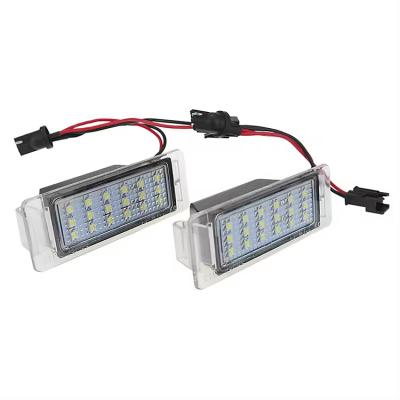 China Automobile Lamp Auto Lighting Systems Parts 12V 13502178 18Pcs 2835SMD LED License Plate Lights For Gmc Acadia, license plate light w211 for sale