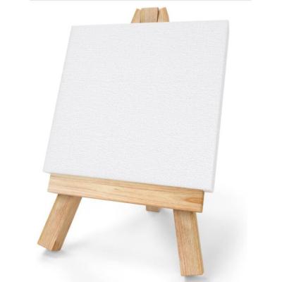 China Waterproof+ECO-Friendly Fine Art Artist Canvas Painting Drawing Board White Empty Square Wooden Frame With Canvas For Acrylic Oil Painting for sale