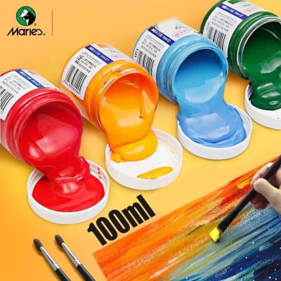 China 100ml Acrylic Paint Nox-toxic Art Colors For Drawing Professional Water Based Acrylic Art Paint for sale