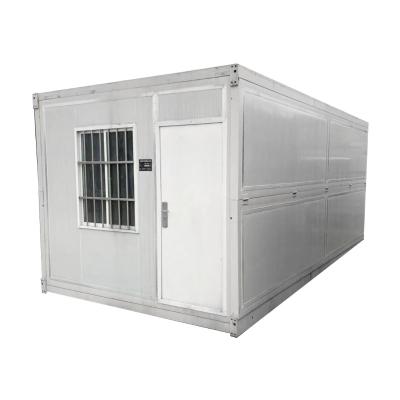 China Collapsible Prefab Modular Parking Lot 20ft Tiny Container House for sale