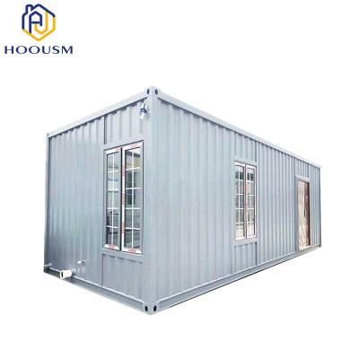 China Portable 20ft Office Container Parking Lot Shipping Container House for sale