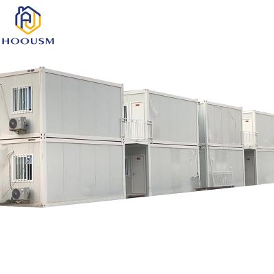 China Safe And Durable Floating House Flat Pack Container Parking Cubicle for sale