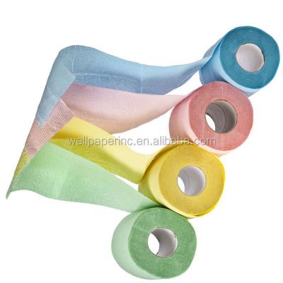 China Custom Colorful Restaurant Toilet Paper Tissue , Printed Toilet Paper for sale