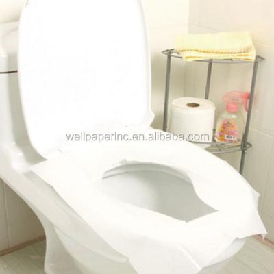 China Disposable 1/2-fold white toilet seat cover, 16.73