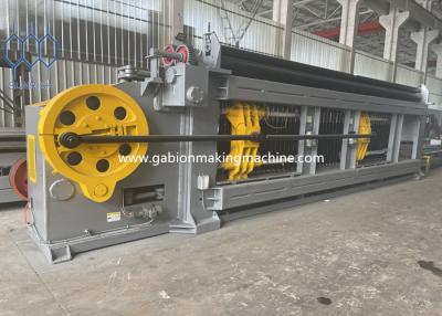 Κίνα PLC Controlled Hexagonal Wire Mesh Machine Wire Mesh Gabion Box Machine With Servo Motor προς πώληση