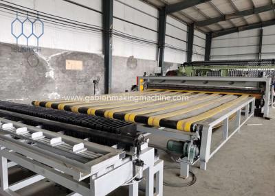 Chine 2.7-4.0mm Galvanized Or PVC Coated Wire Gabion Manufacturing Machine Gabion Machine 30kW à vendre