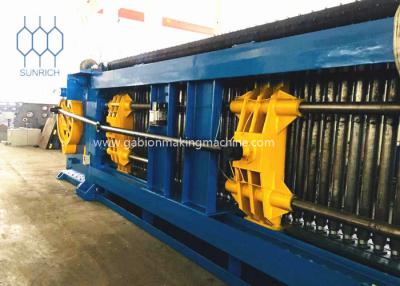 China Heavy Duty Double Block Gabion Netting Weaving Machine for sale