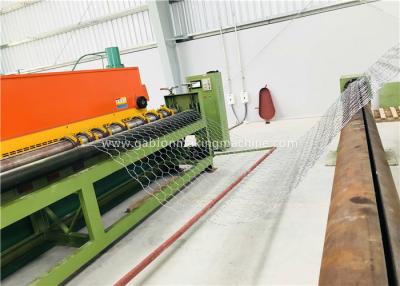 China Heavy Duty Hexagonal Wire Netting Machine Width 2200mm 3kW For Gabion Mesh for sale