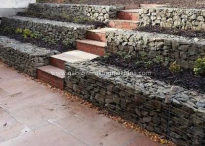 Chine Boîte durable de Gabion/fil galvanisé plongé chaud pour la taille 2x1x1m de boîte de protection du sol à vendre