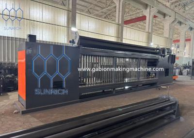 Cina 30kw di potenza motrice Galvanizzato Gabion Mesh Machine per la produzione di maglie di filo galvanizzato in vendita