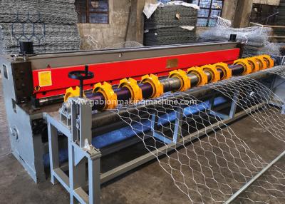 China 5000mm 88x125mm Servo Motor Automatic Gabion Making Machine for sale