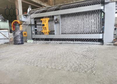 China Servo Motor PLC Control Gabion Box Making Machine For Galvanised Steel Wire / PVC Coated Wire zu verkaufen