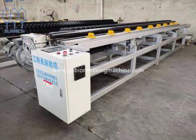 Chine Contrôle de moteur servo avec la machine d'emballage de bord de boîte de PLC Gabion pour la double torsion à vendre