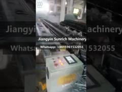 Gabion mesh edge winding machine