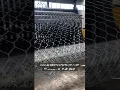 Gabion weaving machine