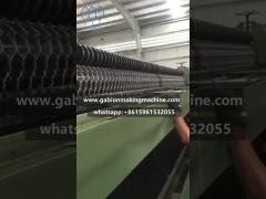 Three twist gabion mesh machine