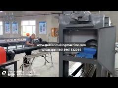 Automatic gabion machine line