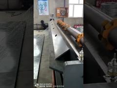 Automatic gabion production machine line