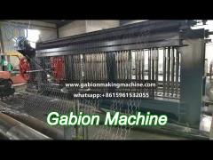 adjustable twist length gabion machine with automatic servo motor plc control system