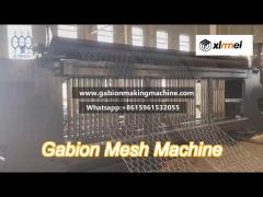 galvanized or pvc coated gabion machine wire diameter 2.0-4.0mm mesh length 30-50mm