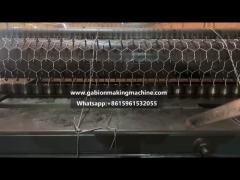 Automatic servo motor control gabion machine line