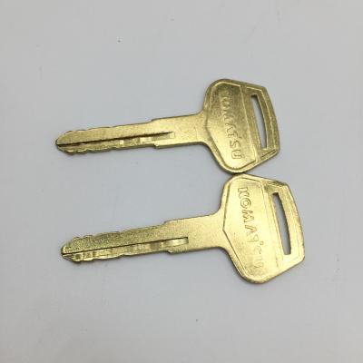 China KOMATSU PC130-7 PC200-7 PC300-7 Excavator Construction Machinery Excavator Ignition Key Accessories Side Door Lock Key for sale