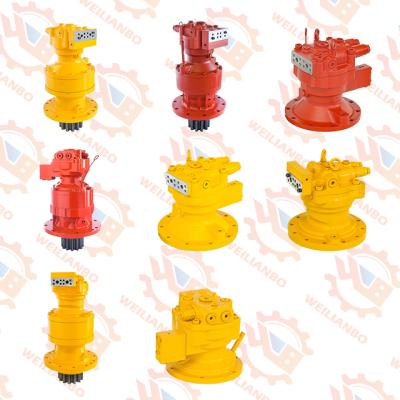 China Crawler Excavator Excavator Parts Hydraulic Swing Motor For JMF29 JMF64 JMF29111 M2X63-14T M2X63-16T M2X63 M2X150 M2X15011 for sale