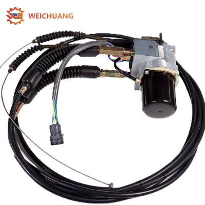 China Excavator Spare Parts Construction Machinery Parts Excavator 320 E320 Double Cable 105-0092 Excavator Part Throttle Motor for sale